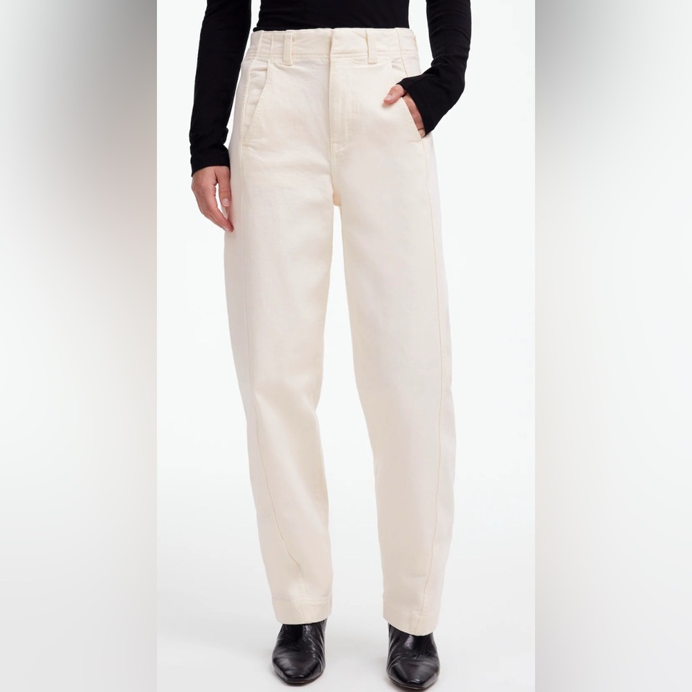 Madewell High-Rise Tapered Wide Leg Jeans - NWT